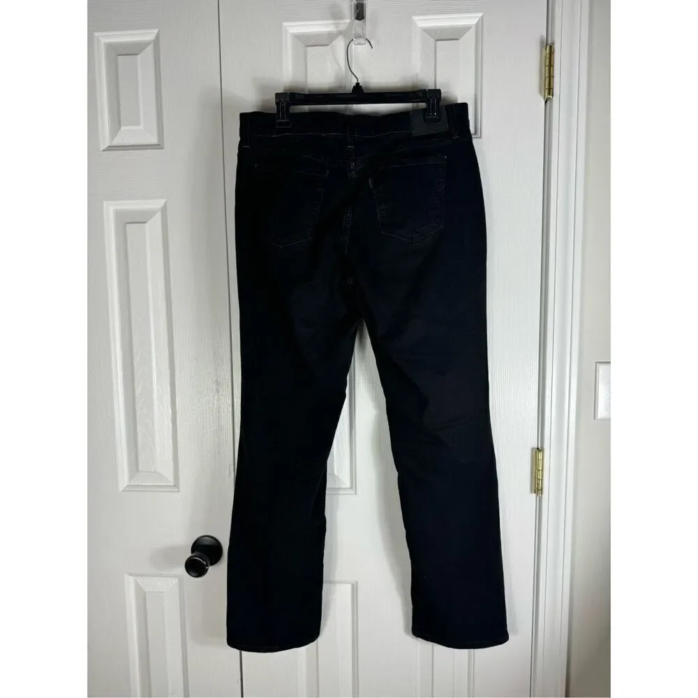 505 Levi’s Womens Straight Black Jeans Size 31